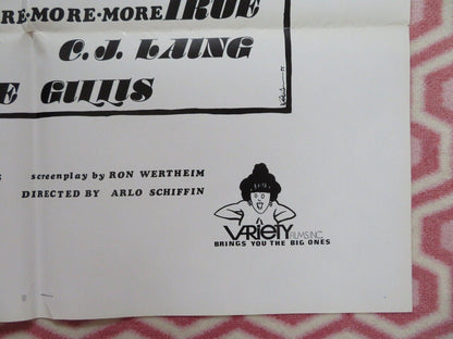 LITTLE ORPHAN SAMMY FOLDED US ONE SHEET POSTER JENNIFER WELLES KIM POPE 1977 - Rendezvous Cinema