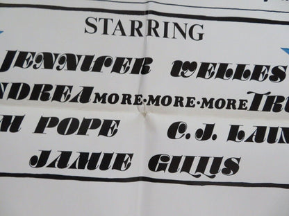 LITTLE ORPHAN SAMMY FOLDED US ONE SHEET POSTER JENNIFER WELLES KIM POPE 1977 - Rendezvous Cinema