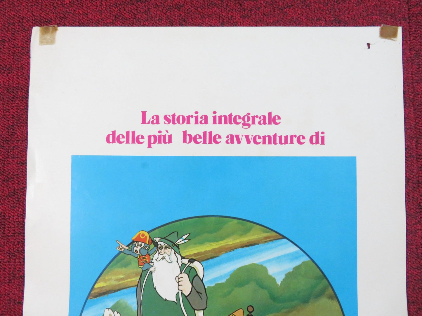 LITTLE REMI AND FAMOUS DOG CAPI ITALIAN LOCANDINA POSTER HECTOR MALOT 1970 Rendezvous Cinema Movie posters