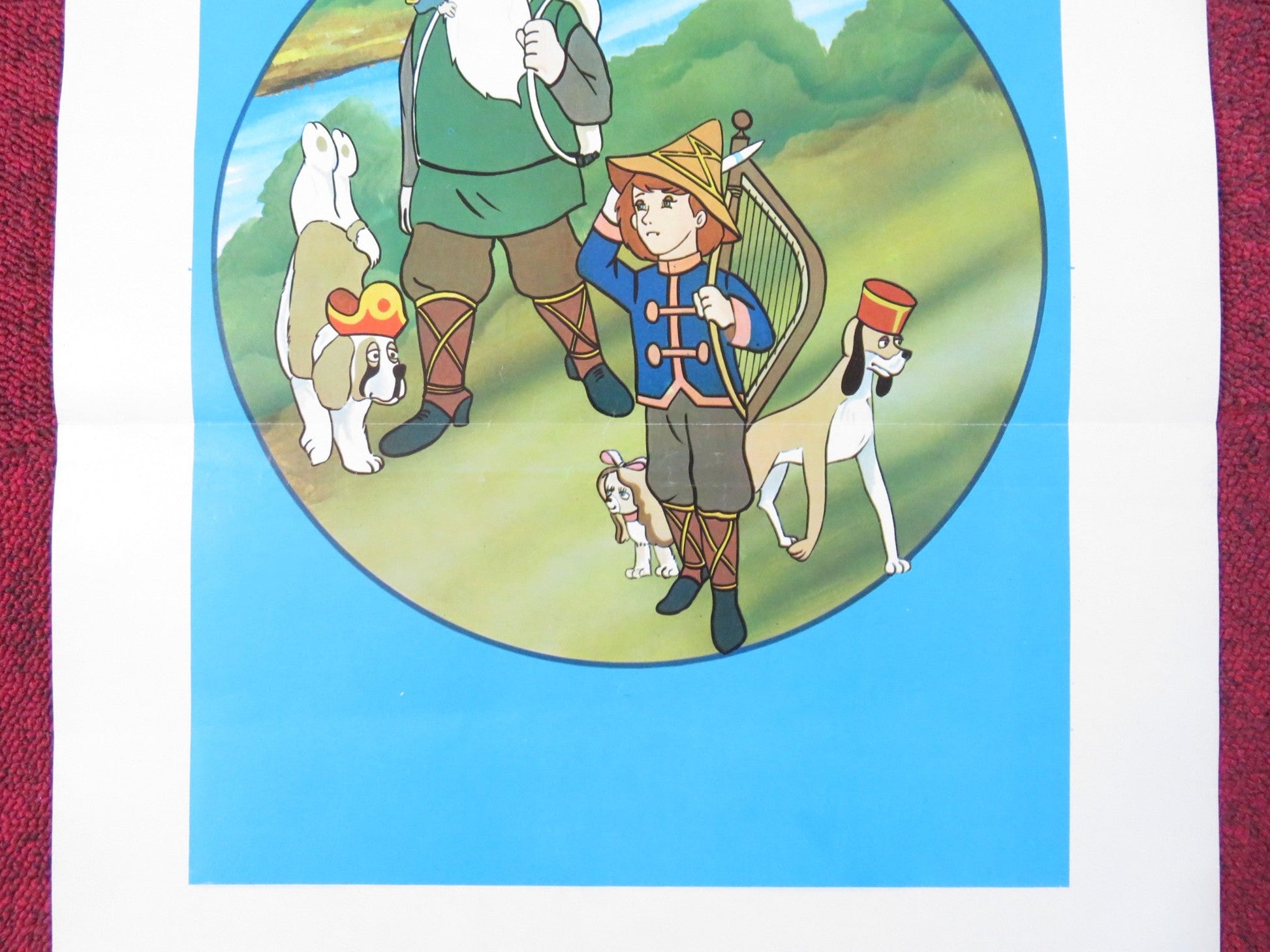 LITTLE REMI AND FAMOUS DOG CAPI ITALIAN LOCANDINA POSTER HECTOR MALOT 1970 Rendezvous Cinema Movie posters