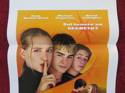LITTLE SECRETS ITALIAN LOCANDINA POSTER EVAN RACHEL WOOD MICHAEL ANGARANO 2002 Rendezvous Cinema Movie posters