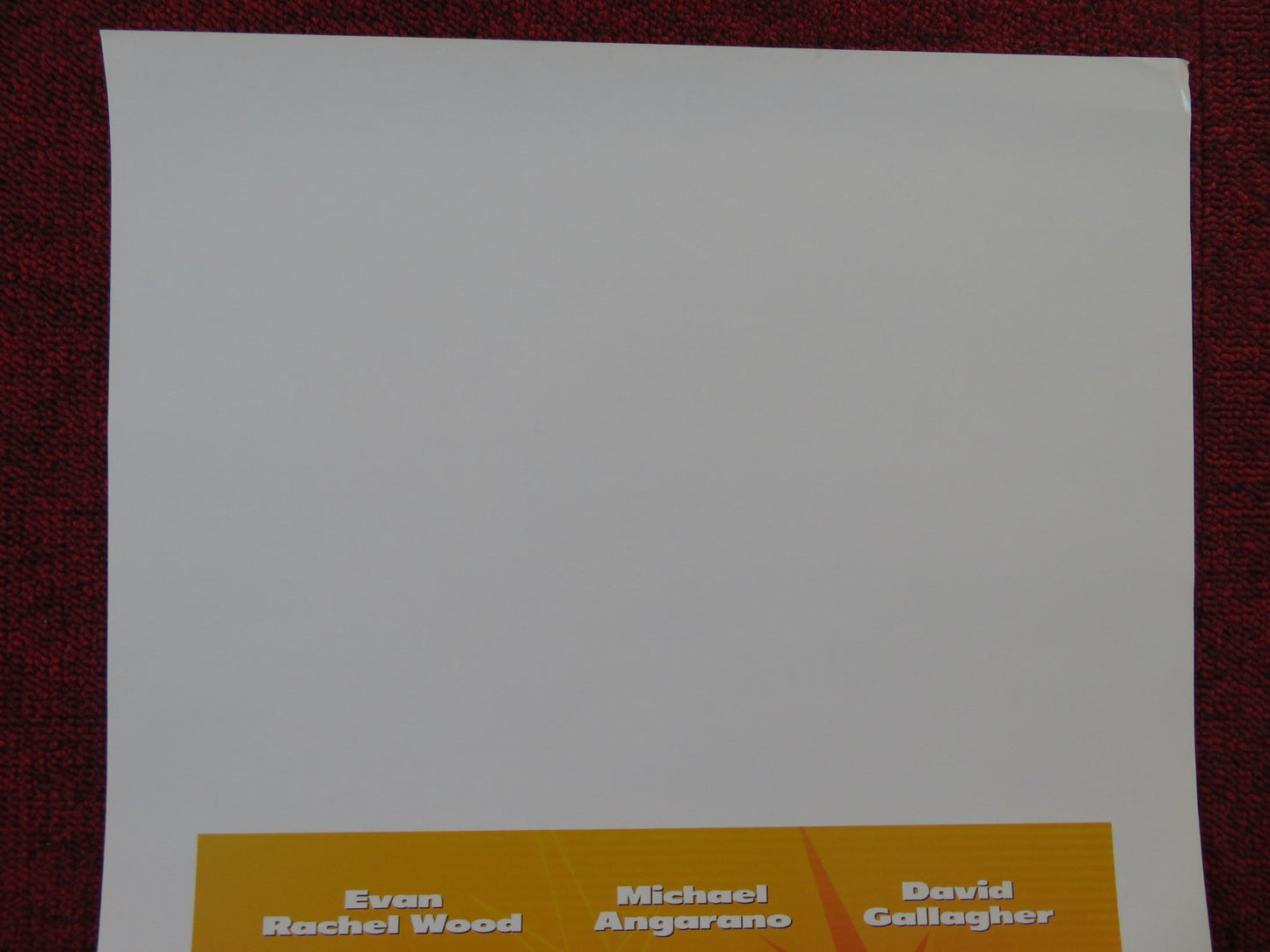 LITTLE SECRETS ITALIAN LOCANDINA POSTER EVAN RACHEL WOOD MICHAEL ANGARANO 2002 Rendezvous Cinema Movie posters