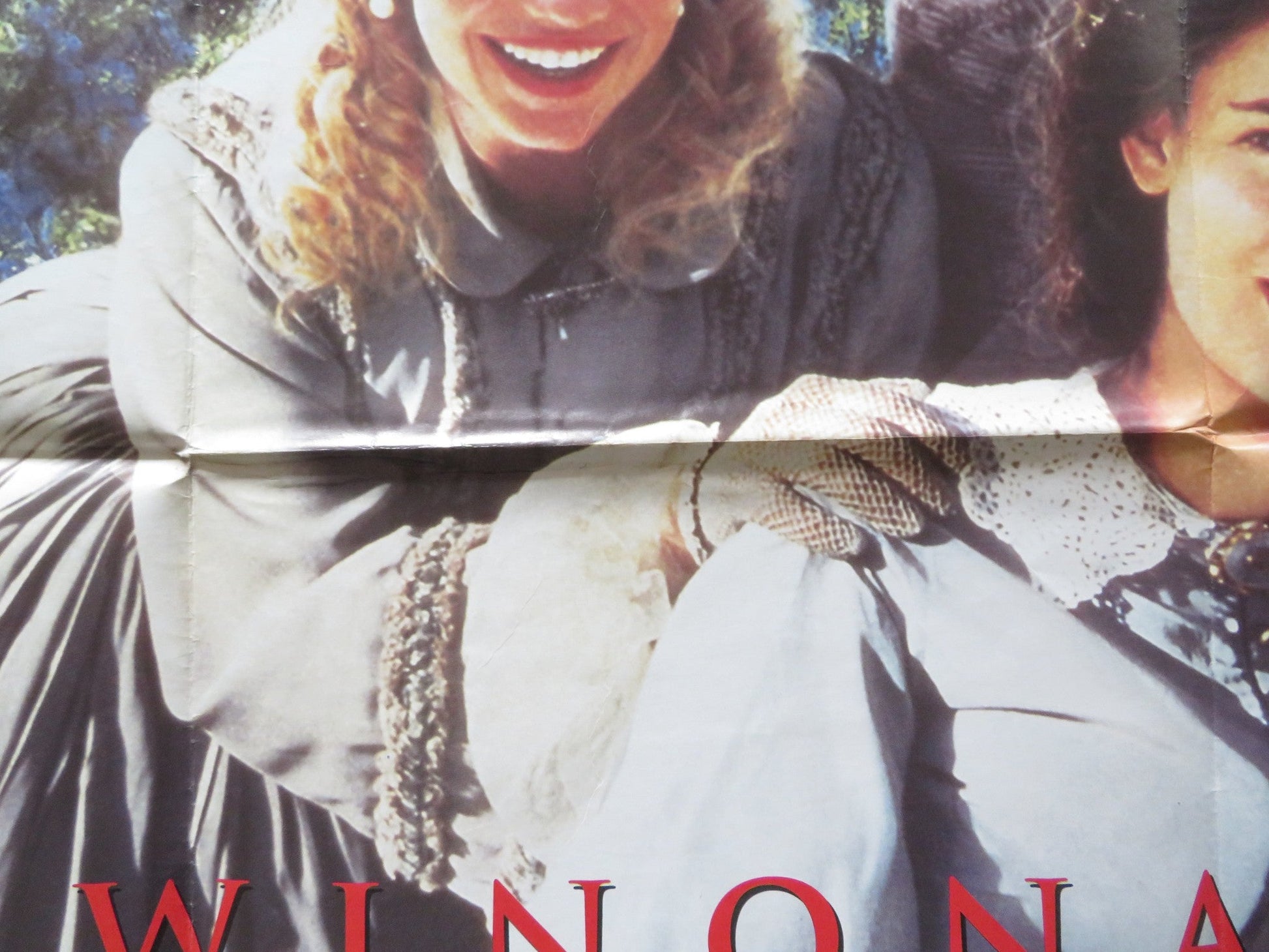 LITTLE WOMEN UK QUAD POSTER FOLDED WINONA RYDER KIRSTEN DUNST 1994 Rendezvous Cinema Movie posters