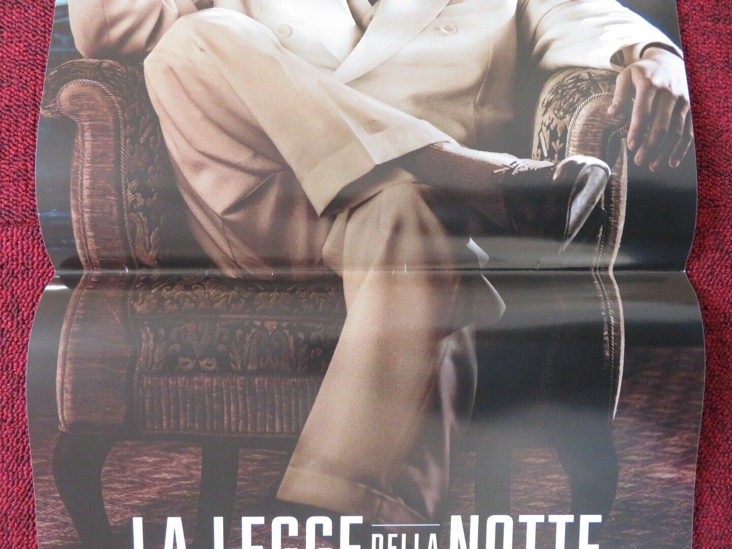 LIVE BY NIGHT ITALIAN LOCANDINA (26.5"x12.5") POSTER BEN AFFLECK ELLE FANNING Movie posters