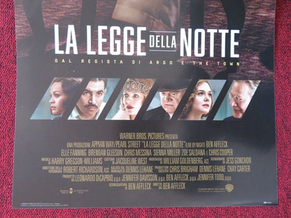 LIVE BY NIGHT ITALIAN LOCANDINA (26.5"x12.5") POSTER BEN AFFLECK ELLE FANNING Movie posters