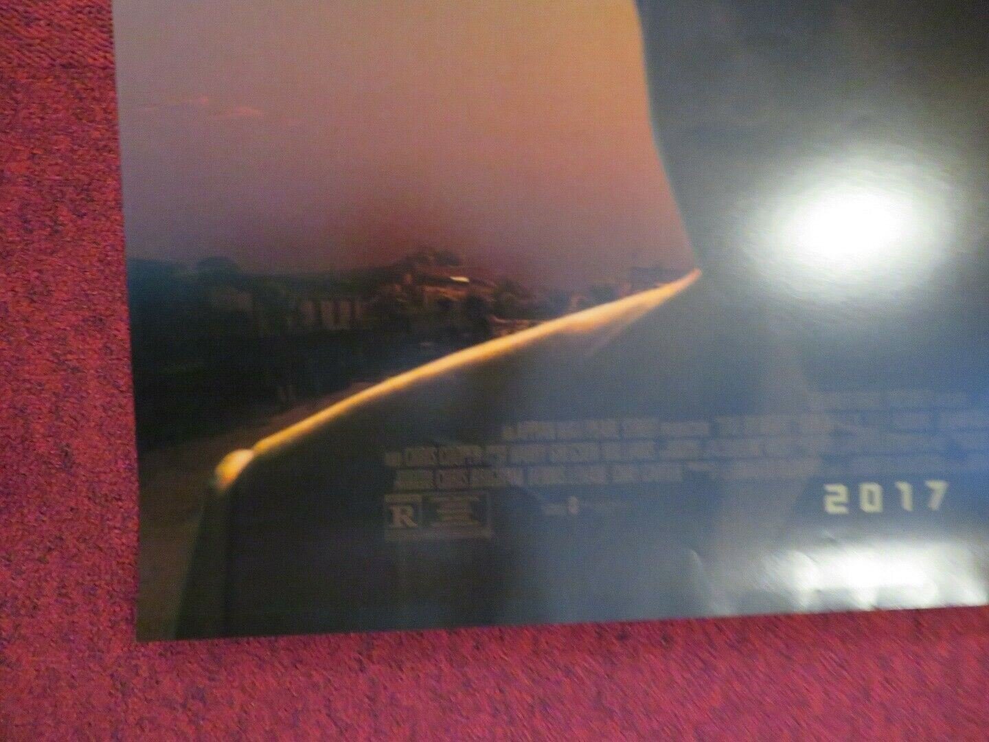 LIVE BY NIGHT US ONE SHEET ROLLED POSTER BEN AFFLECK 2016 Movie posters