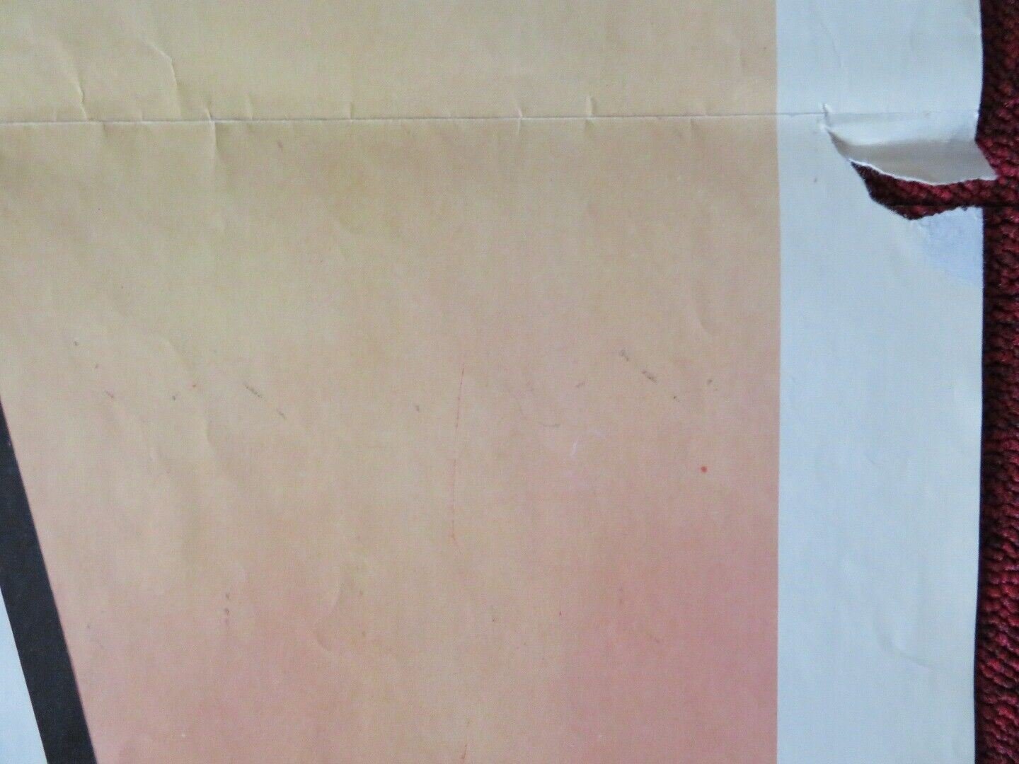 LIVING FREE FOLDED US ONE SHEET POSTER NIGEL DAVENPORT 1972 Movie posters