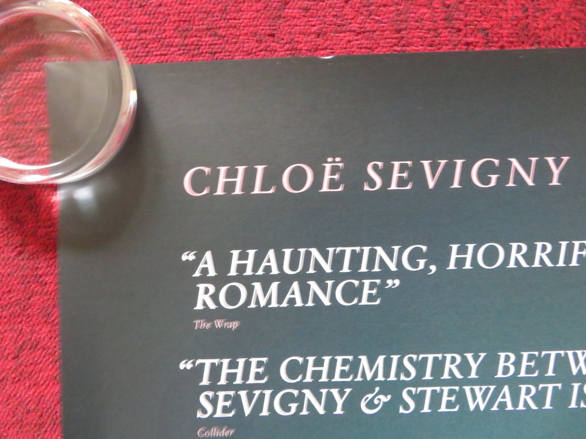 LIZZIE UK QUAD (30"x 40") ROLLED POSTER CHLOE SEVIGNY KRISTEN STEWART 2018 Rendezvous Cinema Movie posters