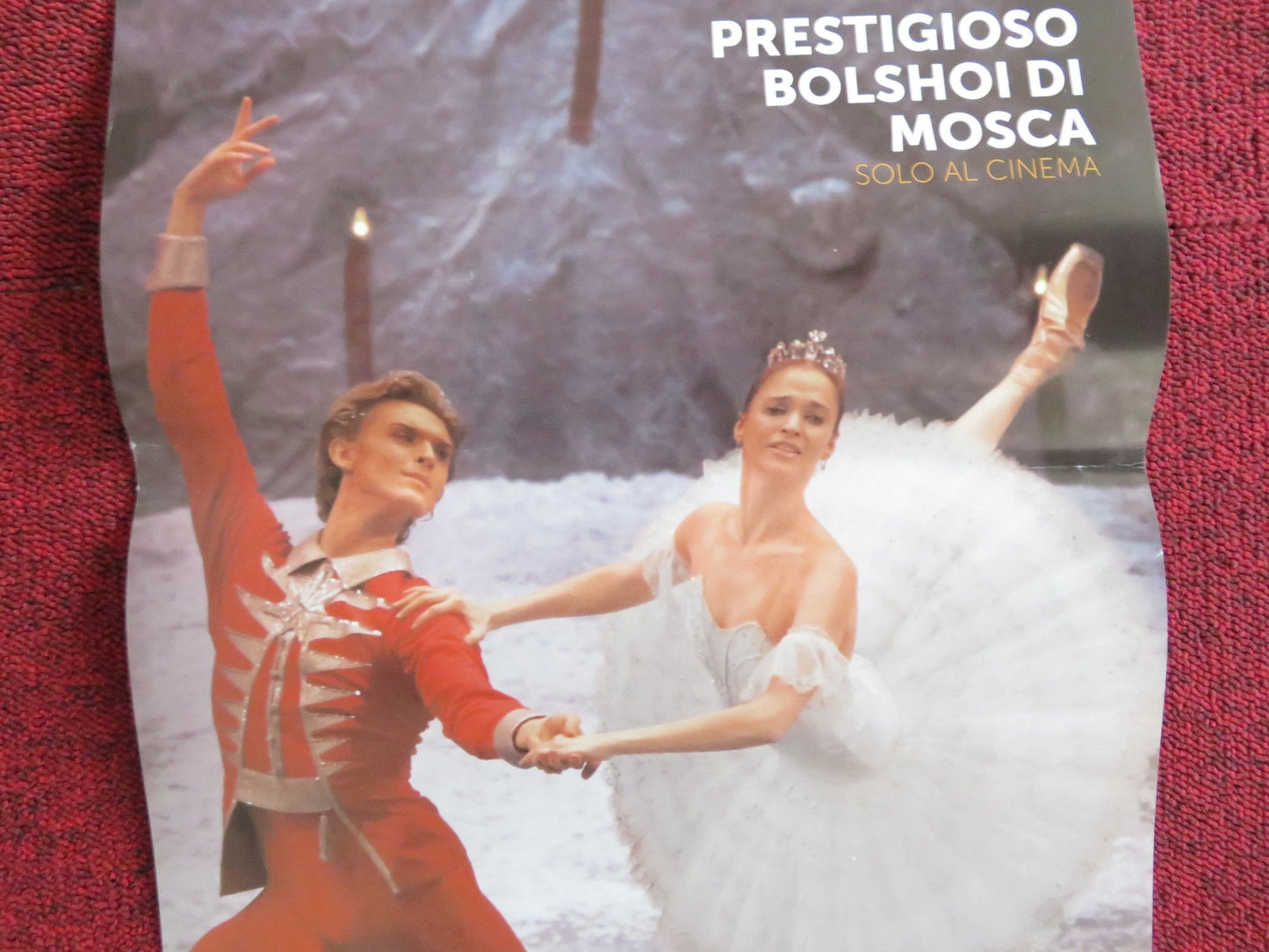 LO SCHIACCIANOCI ITALIAN LOCANDINA POSTER TCHAIKOVSKY BALLET NUTCRACKER Rendezvous Cinema Movie posters