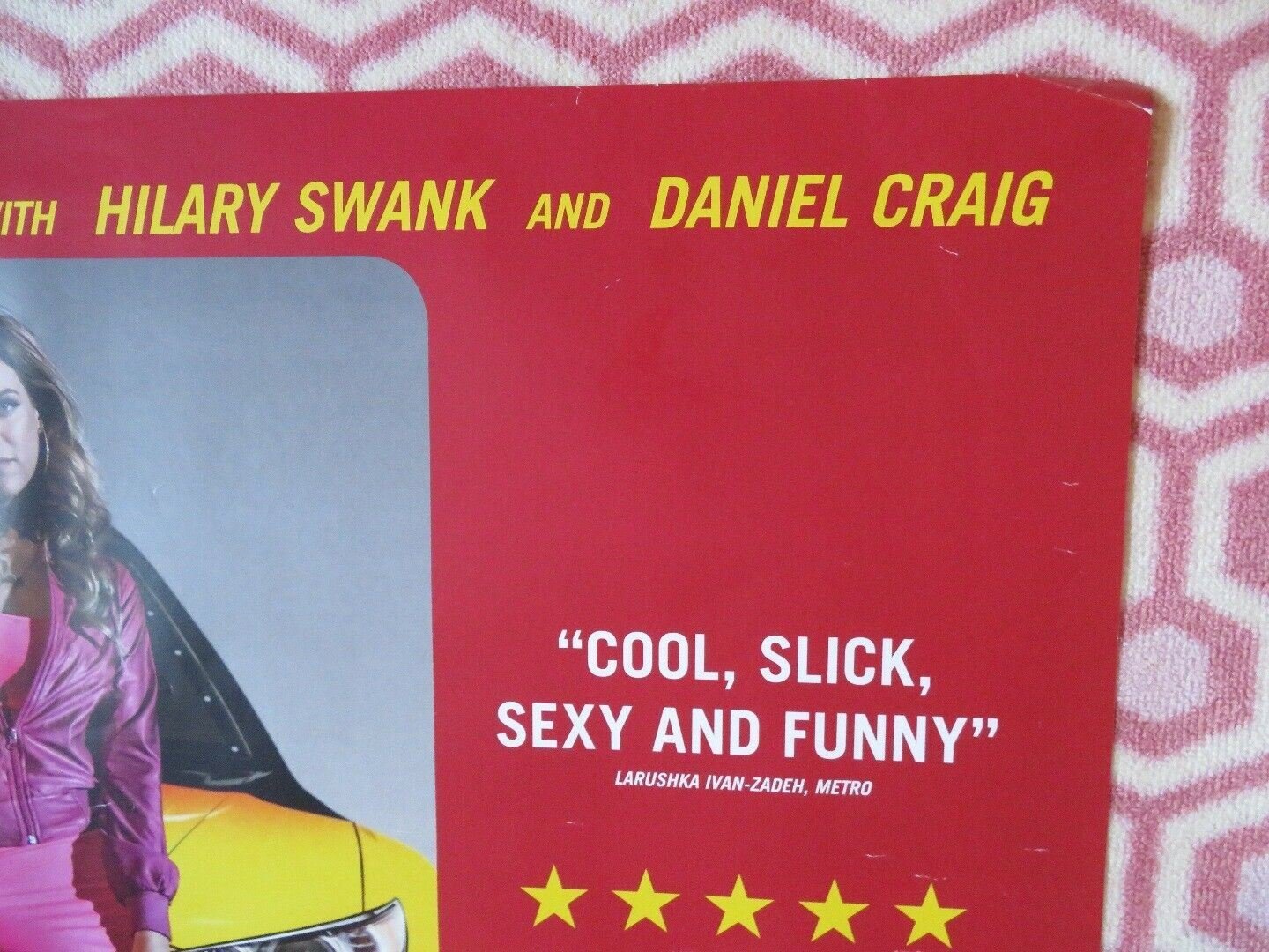 LOGAN LUCKY BRITISH QUAD (30"x 40") ROLLED POSTER CHANNING TATUM DANIEL CRAIG - Rendezvous Cinema