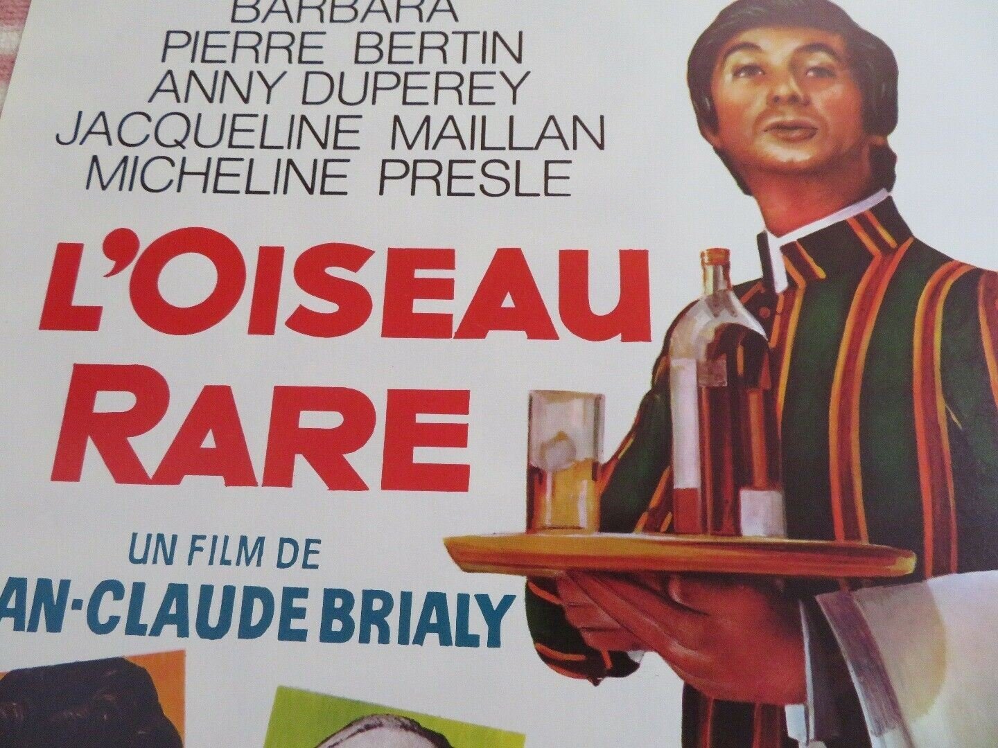 L'OISEAU RARE / A Rare Bird BELGIUM (21.5"x 14.5") POSTER BARBARA PIERRE BERTIN Movie posters