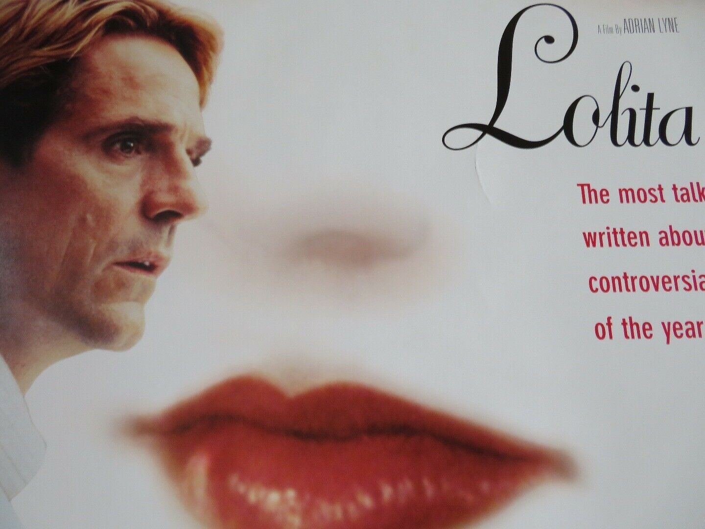 LOLITA US ONE SHEET ROLLED POSTER JEREMY IRONS MELANIE GRIFFITH 1997 - Rendezvous Cinema