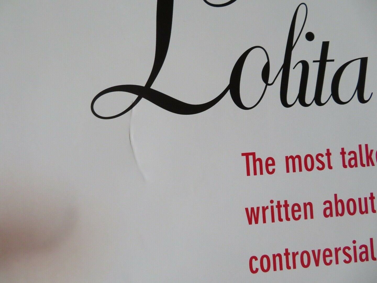 LOLITA US ONE SHEET ROLLED POSTER JEREMY IRONS MELANIE GRIFFITH 1997 - Rendezvous Cinema
