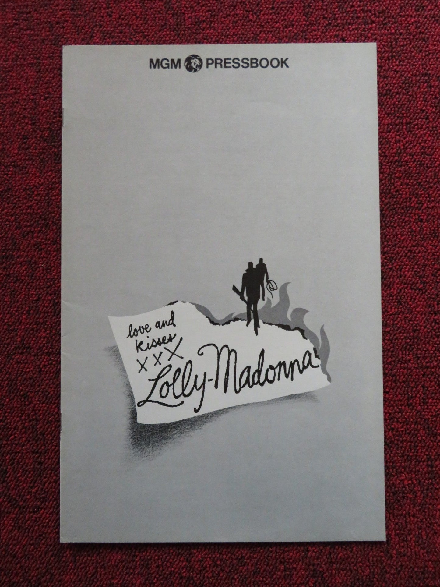 LOLLY - MADONNA US PRESSBOOK - UNCUT ROD STEIGER JEFF BRIDGES 1973 Rendezvous Cinema Movie posters
