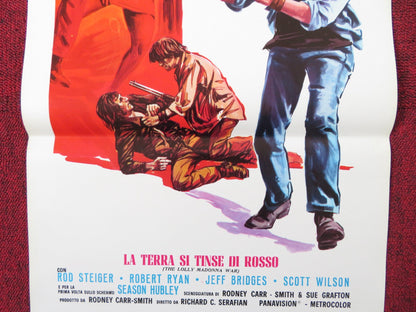LOLLY - MADONNA XXX ITALIAN LOCANDINA POSTER ROD STEIGER JEFF BRIDGES 1973 Rendezvous Cinema Movie posters