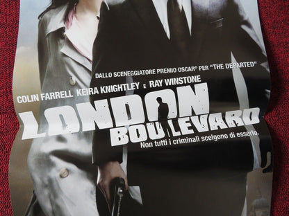 LONDON BOULEVARD ITALIAN LOCANDINA (26.5"x12.5") POSTER COLIN FARRELL 2010 Rendezvous Cinema Movie posters