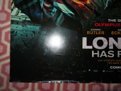 LONDON HAS FALLEN UK ONE SHEET (27"x 41") ROLLED POSTER MORGAN FREEMAN 2016 Rendezvous Cinema Movie posters