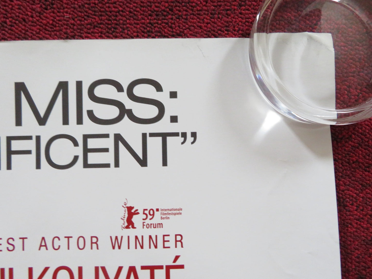 LONDON RIVER UK QUAD (30"x 40") ROLLED POSTER BRENDA BLETHYN S. KOUYATE 2009 Rendezvous Cinema Movie posters