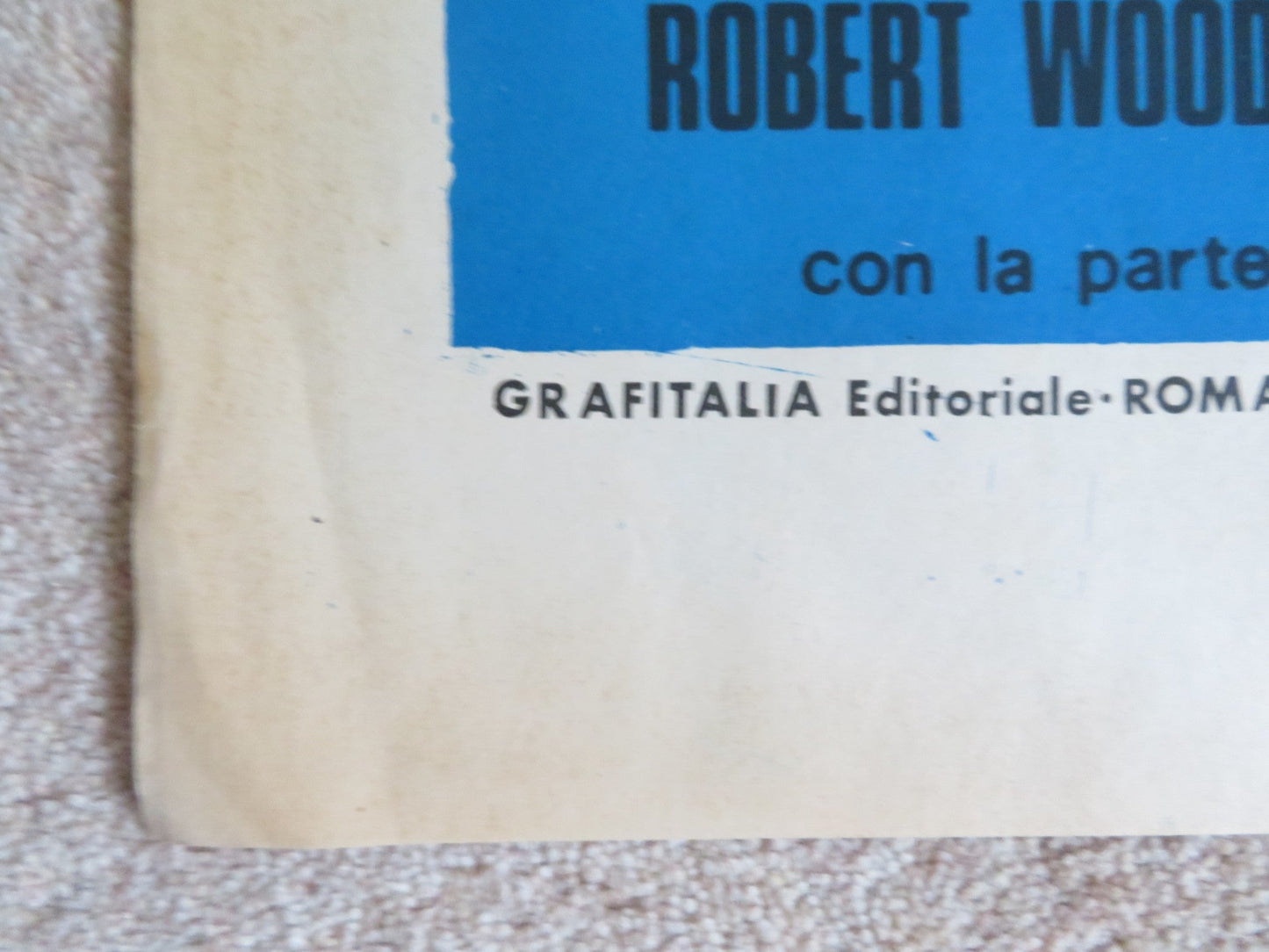 LONE HUNTER OF THE WILD NORTH ITALIAN 2 FOGLIO POSTER ROBERT WOODS 1975 Rendezvous Cinema Movie posters