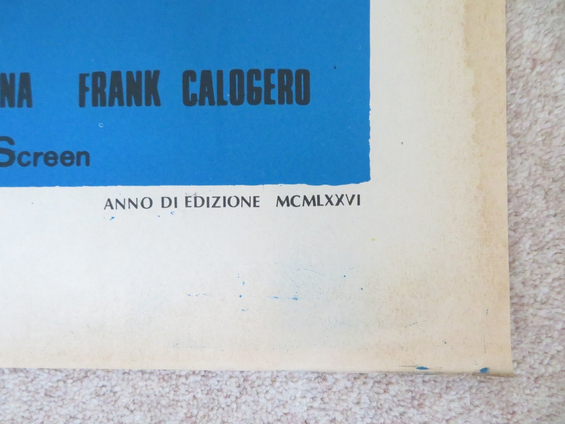 LONE HUNTER OF THE WILD NORTH ITALIAN 2 FOGLIO POSTER ROBERT WOODS 1975 Rendezvous Cinema Movie posters