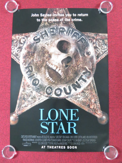 LONE STAR - B US ONE SHEET ROLLED POSTER RON CANADA CHRIS COOPER 1996 Rendezvous Cinema Movie posters