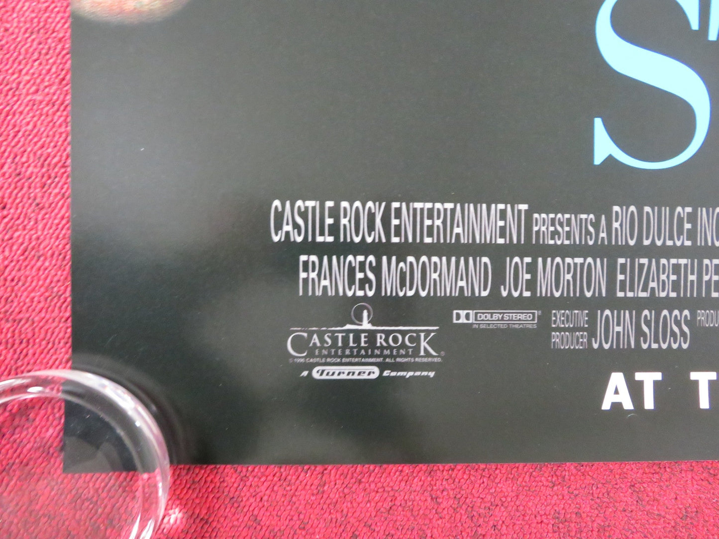 LONE STAR - B US ONE SHEET ROLLED POSTER RON CANADA CHRIS COOPER 1996 Rendezvous Cinema Movie posters