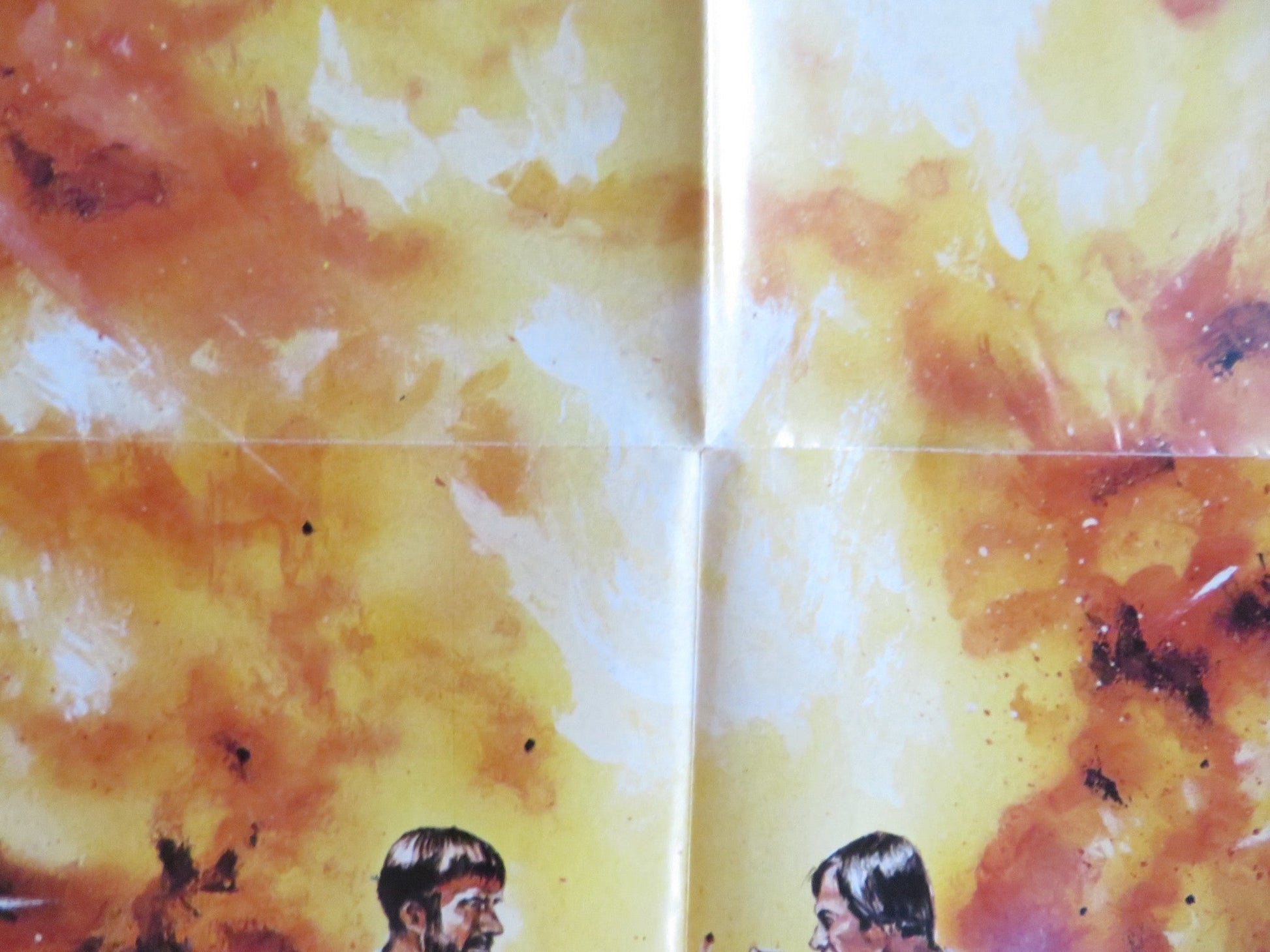 LONE WOLF MCQUADE FOLDED US ONE SHEET POSTER CHUCK NORRIS DAVID CARRADINE 1983 Rendezvous Cinema Movie posters