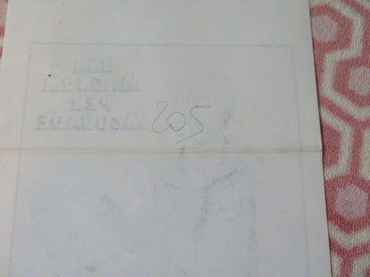 LONE WOLF MCQUADE ITALIAN LOCANDINA (27.5"x13") POSTER CHUCK NORRIS 1983 Rendezvous Cinema Movie posters