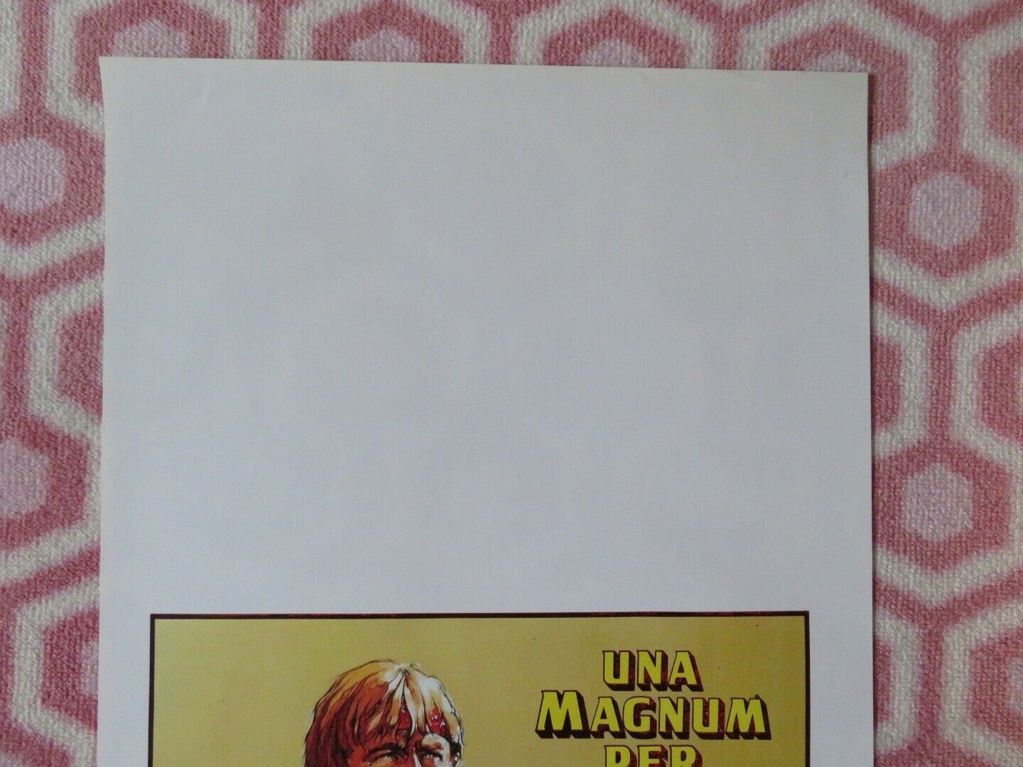 LONE WOLF MCQUADE ITALIAN LOCANDINA (27.5"x13") POSTER CHUCK NORRIS 1983 Rendezvous Cinema Movie posters