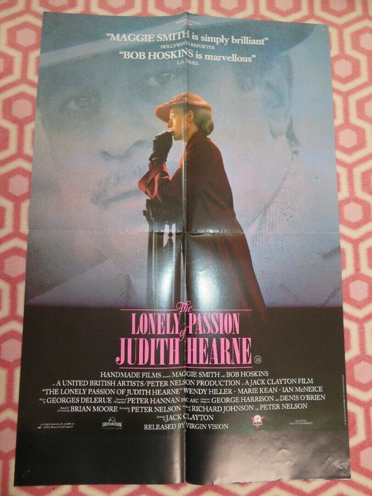 LONELY PASSION OF JUDITH HEARNE UK DOUBLE CROWN POSTER MAGGIE SMITH 1987 Rendezvous Cinema Movie posters