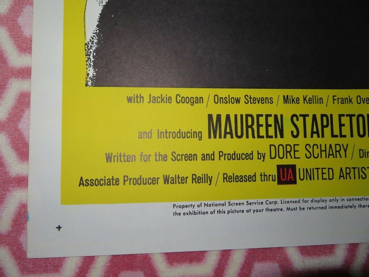 LONELYHEARTS US ONE SHEET POSTER MONTGOMERY CLIFF ROBERT RYAN 1959 Rendezvous Cinema Movie posters