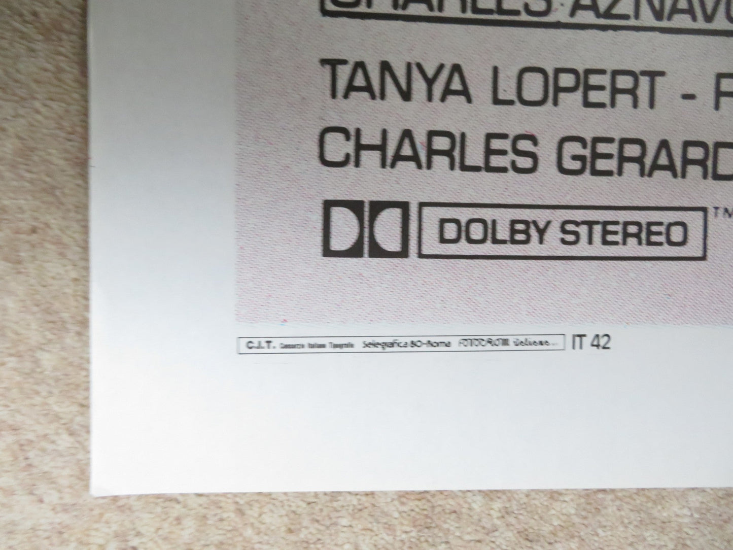 LONG LIVE LIFE ITALIAN 2 FOGLIO POSTER CHARLOTTE RAMPLING MICHEL PICCOLI 1984 Rendezvous Cinema Movie posters