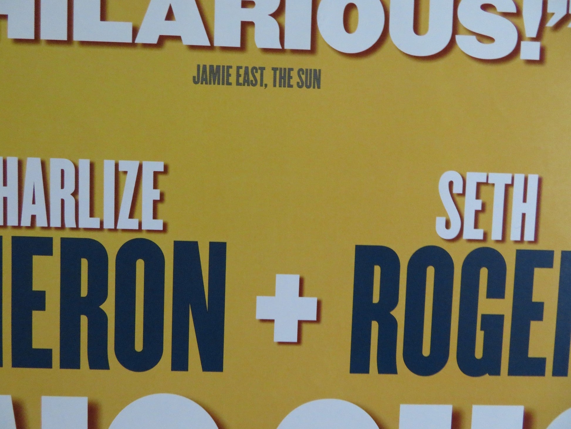 LONG SHOT UK QUAD (30"x 40") ROLLED POSTER SETH ROGEN CHARLIZE THERON 2019 Rendezvous Cinema Movie posters