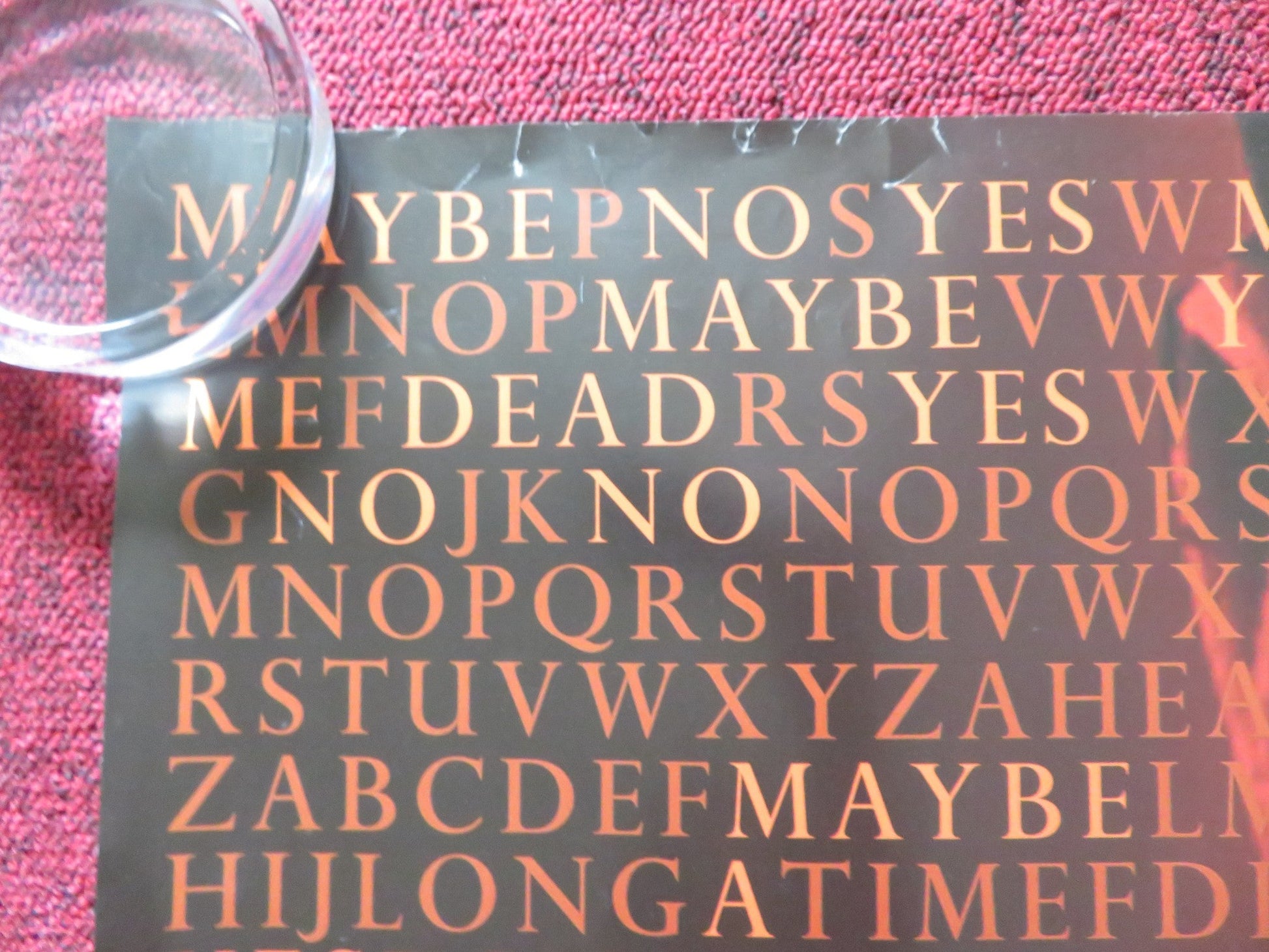 LONG TIME DEAD - B UK QUAD (30"x 40") ROLLED POSTER JOE ABSOLOM L. BELMONT 2002 Rendezvous Cinema Movie posters