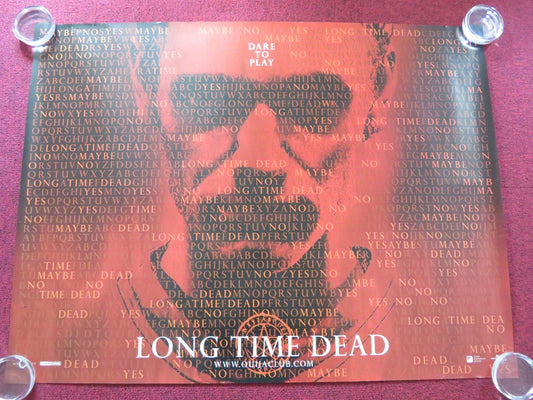 LONG TIME DEAD - B UK QUAD (30"x 40") ROLLED POSTER JOE ABSOLOM L. BELMONT 2002 Rendezvous Cinema Movie posters