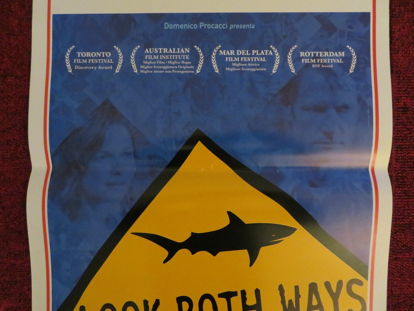 LOOK BOTH WAYS ITALIAN LOCANDINA POSTER JUSTINE CLARK ANTHONY HAYES 2005 Rendezvous Cinema Movie posters
