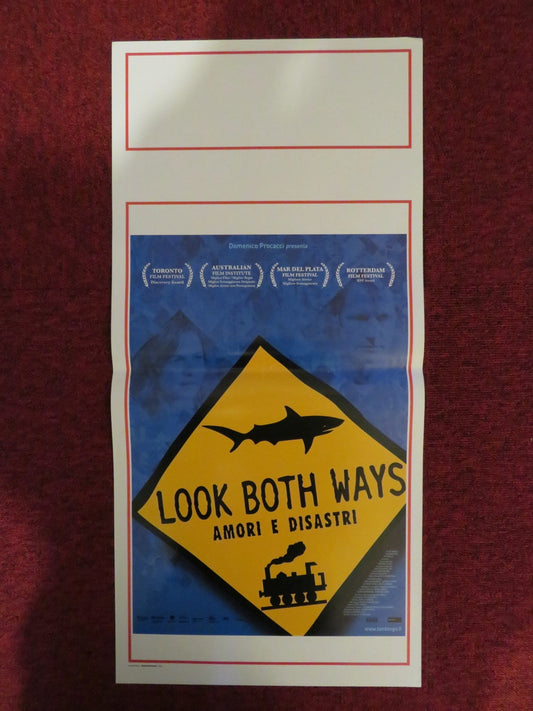 LOOK BOTH WAYS ITALIAN LOCANDINA POSTER JUSTINE CLARK ANTHONY HAYES 2005 Rendezvous Cinema Movie posters