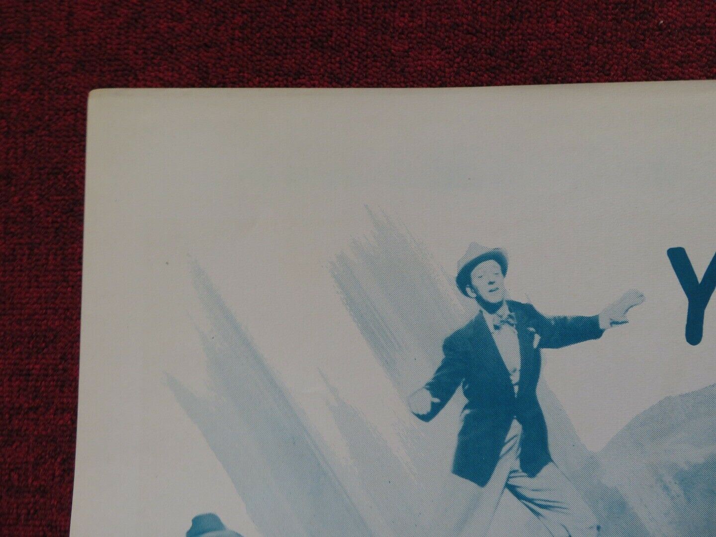LOOK FOR THE SILVER LINING FOLDED US ONE SHEET POSTER JUNE HAVER RAY BOLGER '49 Movie posters