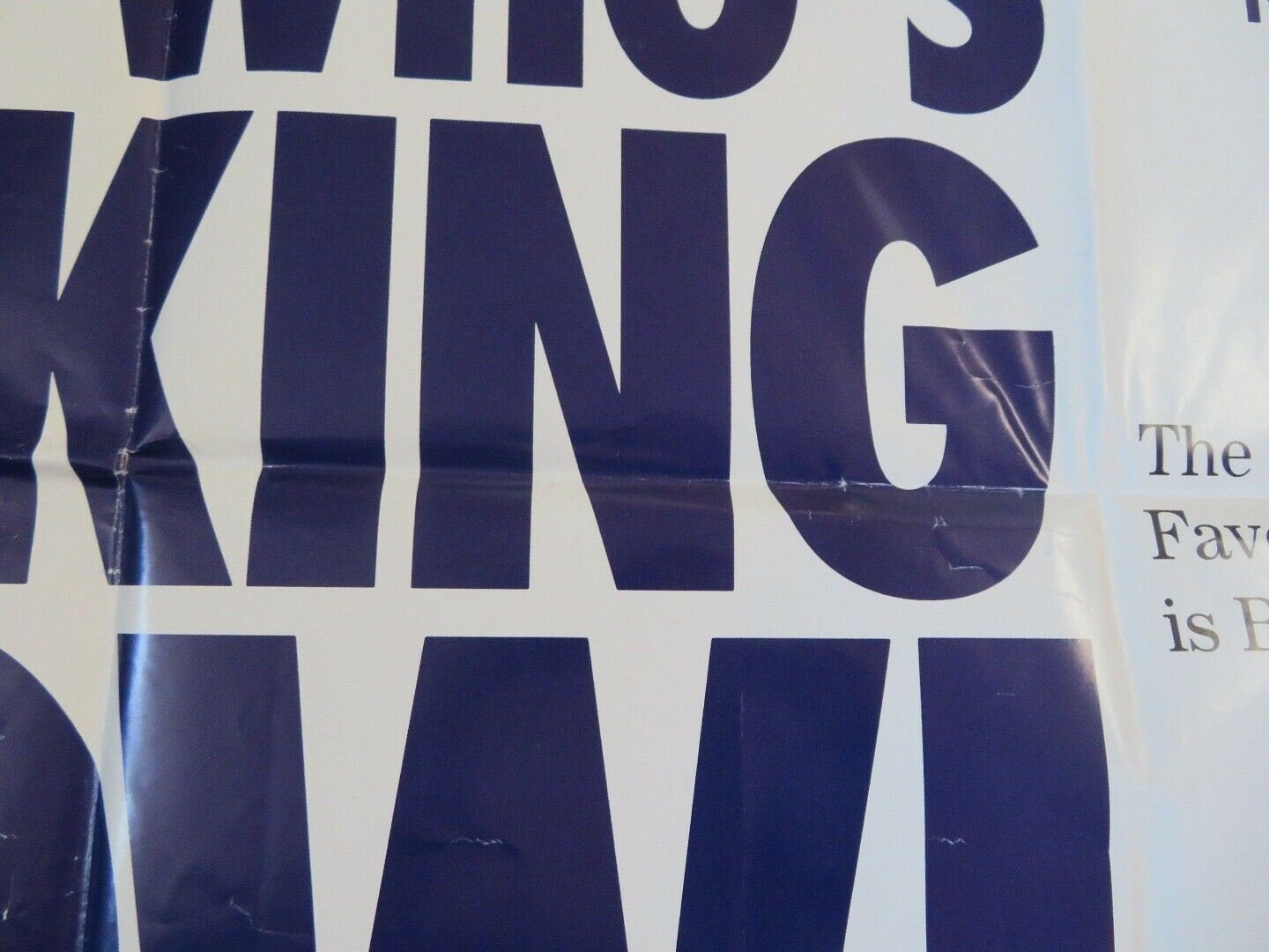 LOOK WHO'S TALKING NOW BRITISH QUAD (30"x 40")POSTER JOHN TRAVOLTA KIRSTIE ALLEY Movie posters