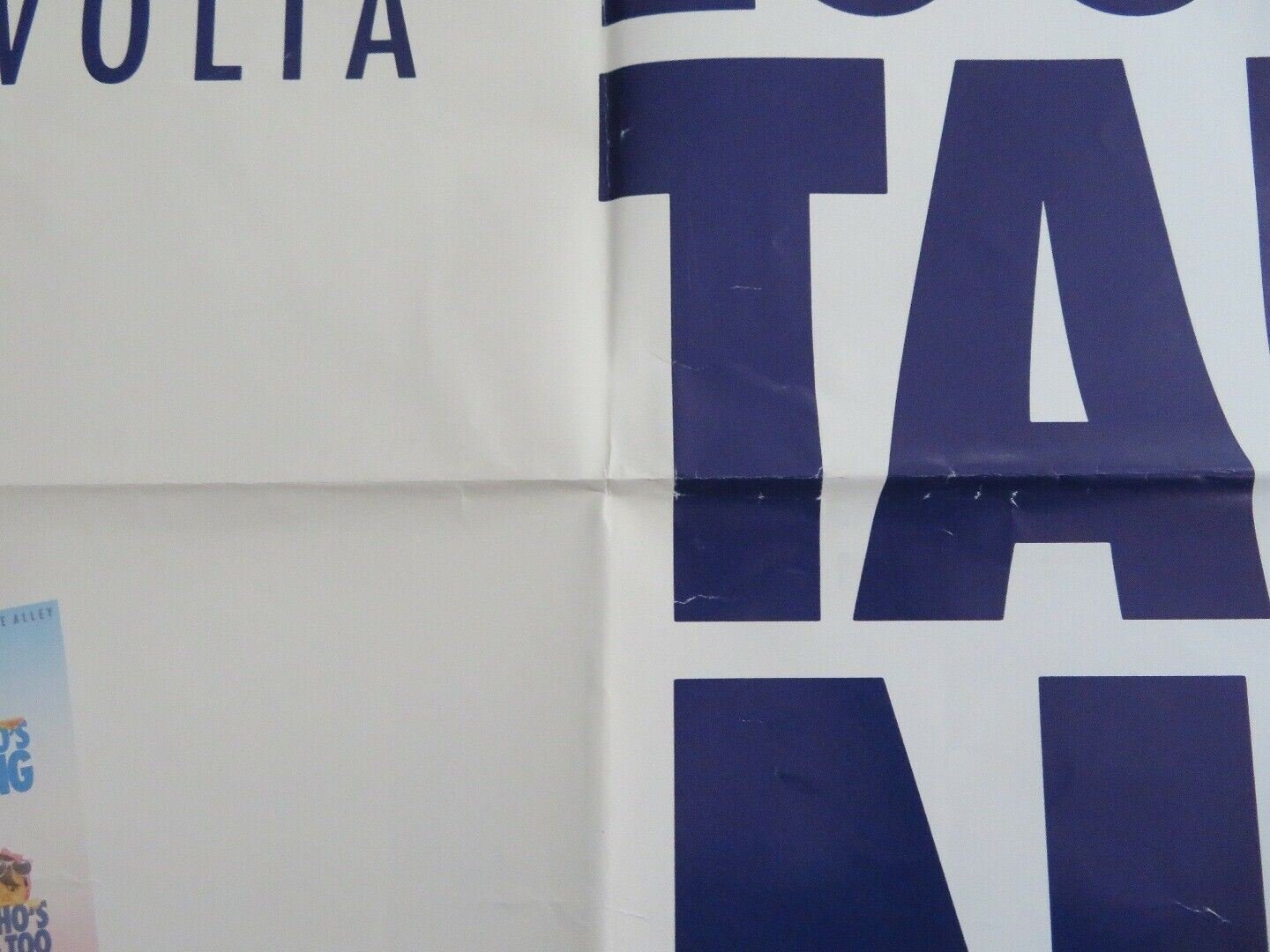 LOOK WHO'S TALKING NOW BRITISH QUAD (30"x 40")POSTER JOHN TRAVOLTA KIRSTIE ALLEY Movie posters