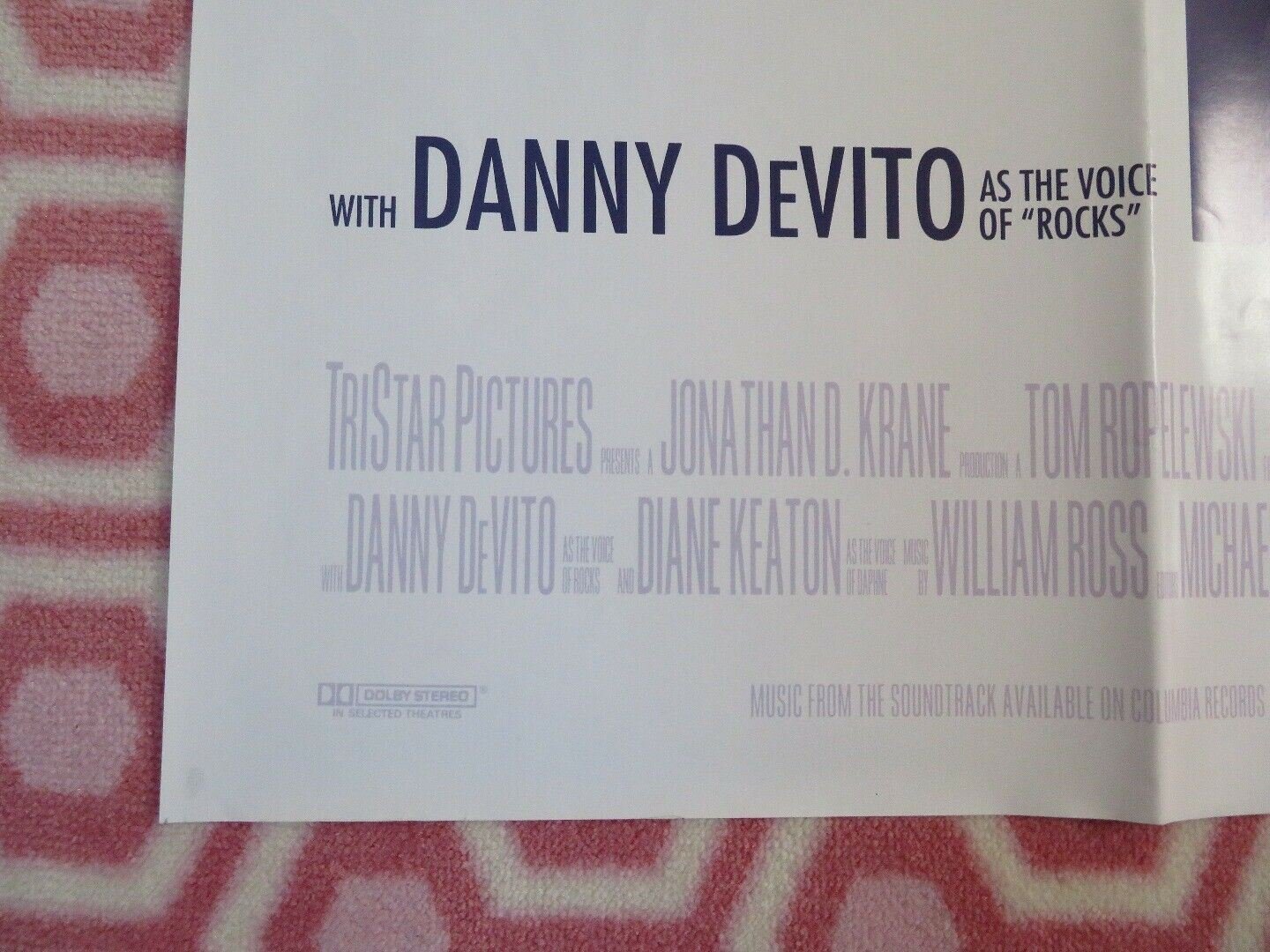 LOOK WHO'S TALKING NOW BRITISH QUAD (30"x 40")POSTER JOHN TRAVOLTA KIRSTIE ALLEY Movie posters