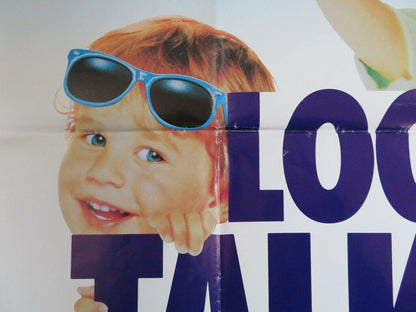 LOOK WHO'S TALKING TOO BRITISH QUAD (30"x40") POSTER JOHN TRAVOLTA KIRSTIE ALLEY Movie posters