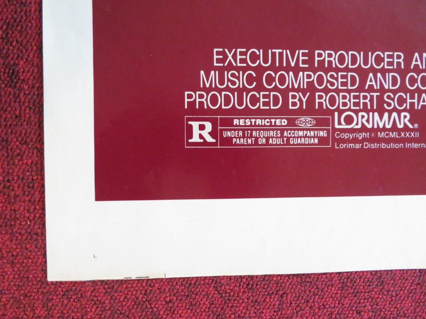 LOOKIN' TO GET OUT FOLDED US ONE SHEET POSTER JON VOIGHT ANN - MARGRET 1982 Rendezvous Cinema Movie posters