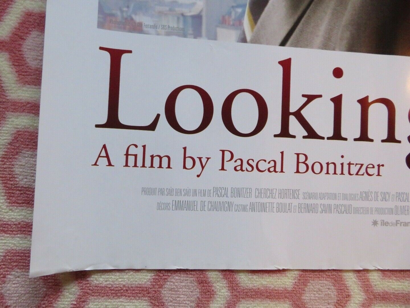 LOOKING FOR HORTENSE QUAD (30"x 40") ROLLED POSTER JEAN - PIERRE BARCRI 2012 Rendezvous Cinema Movie posters