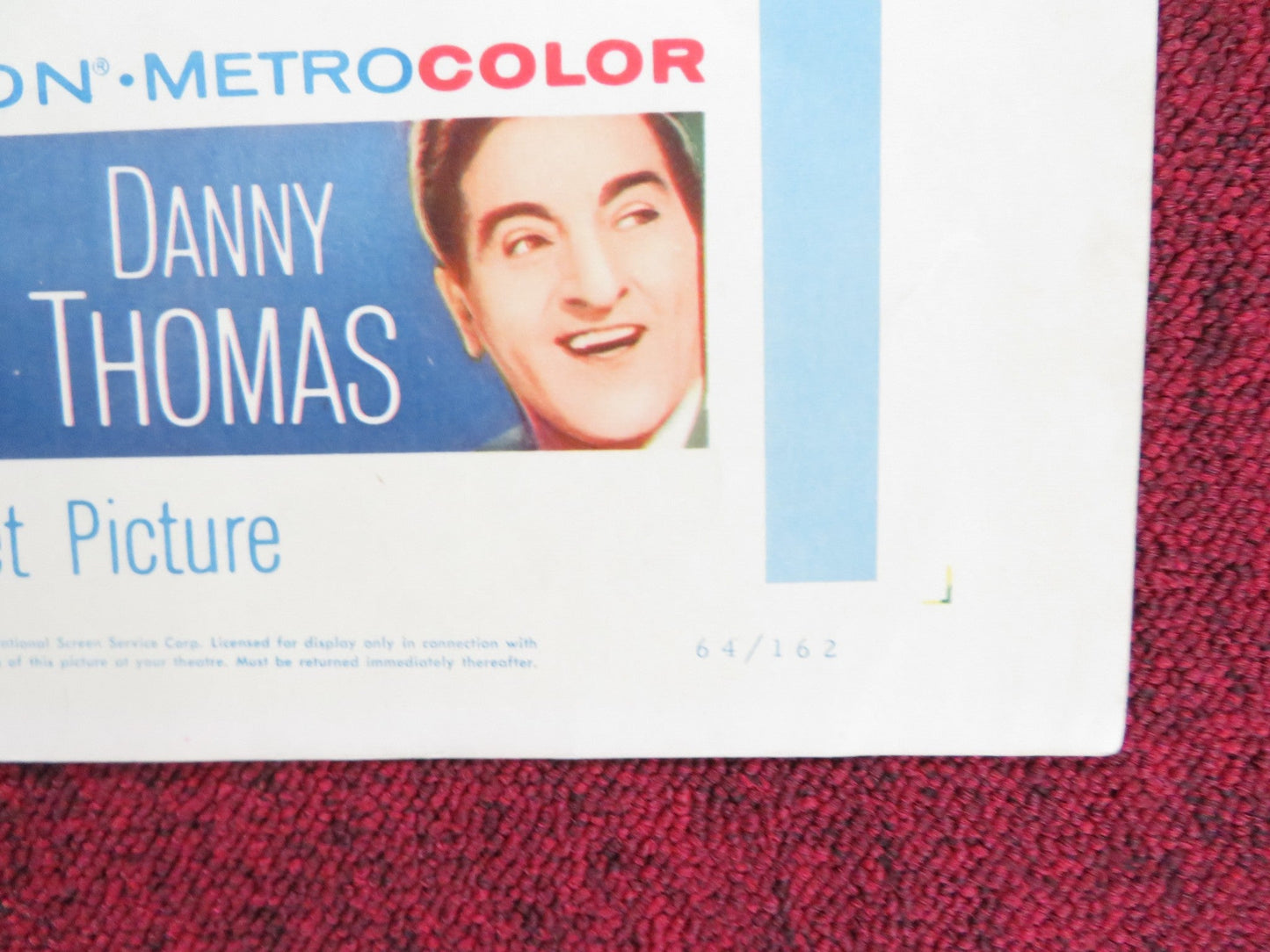 LOOKING FOR LOVE US HALF SHEET (22"x 28") POSTER CONNIE FRANCIS JIM HUTTON 1964 Rendezvous Cinema Movie posters