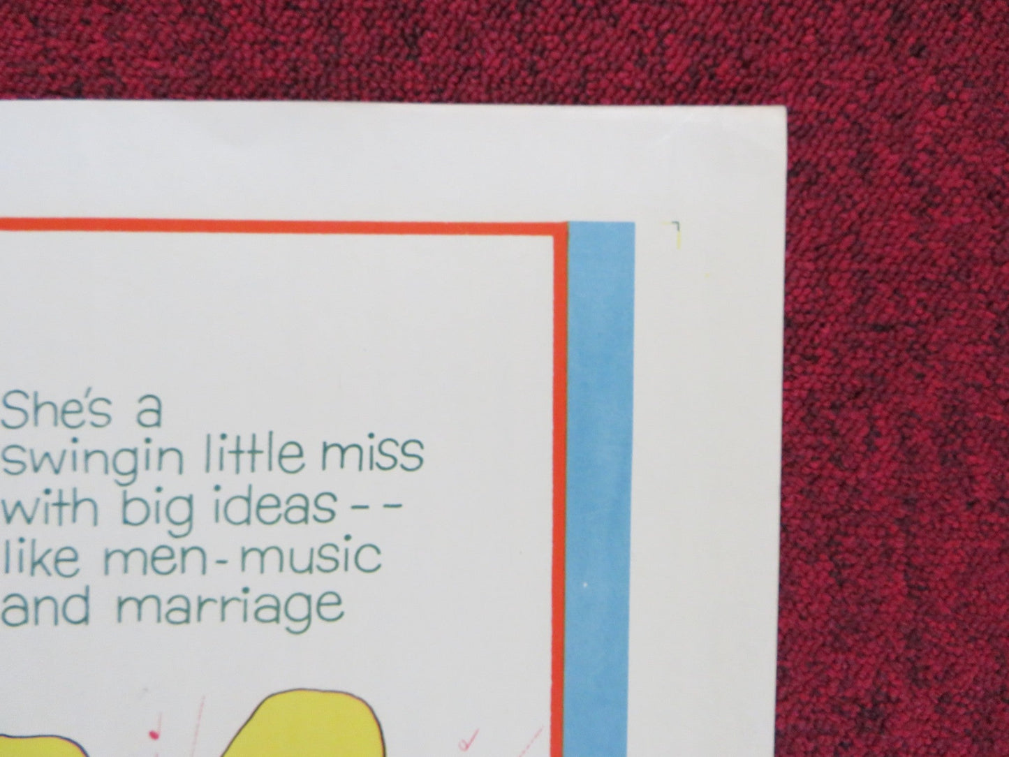 LOOKING FOR LOVE US HALF SHEET (22"x 28") POSTER CONNIE FRANCIS JIM HUTTON 1964 Rendezvous Cinema Movie posters