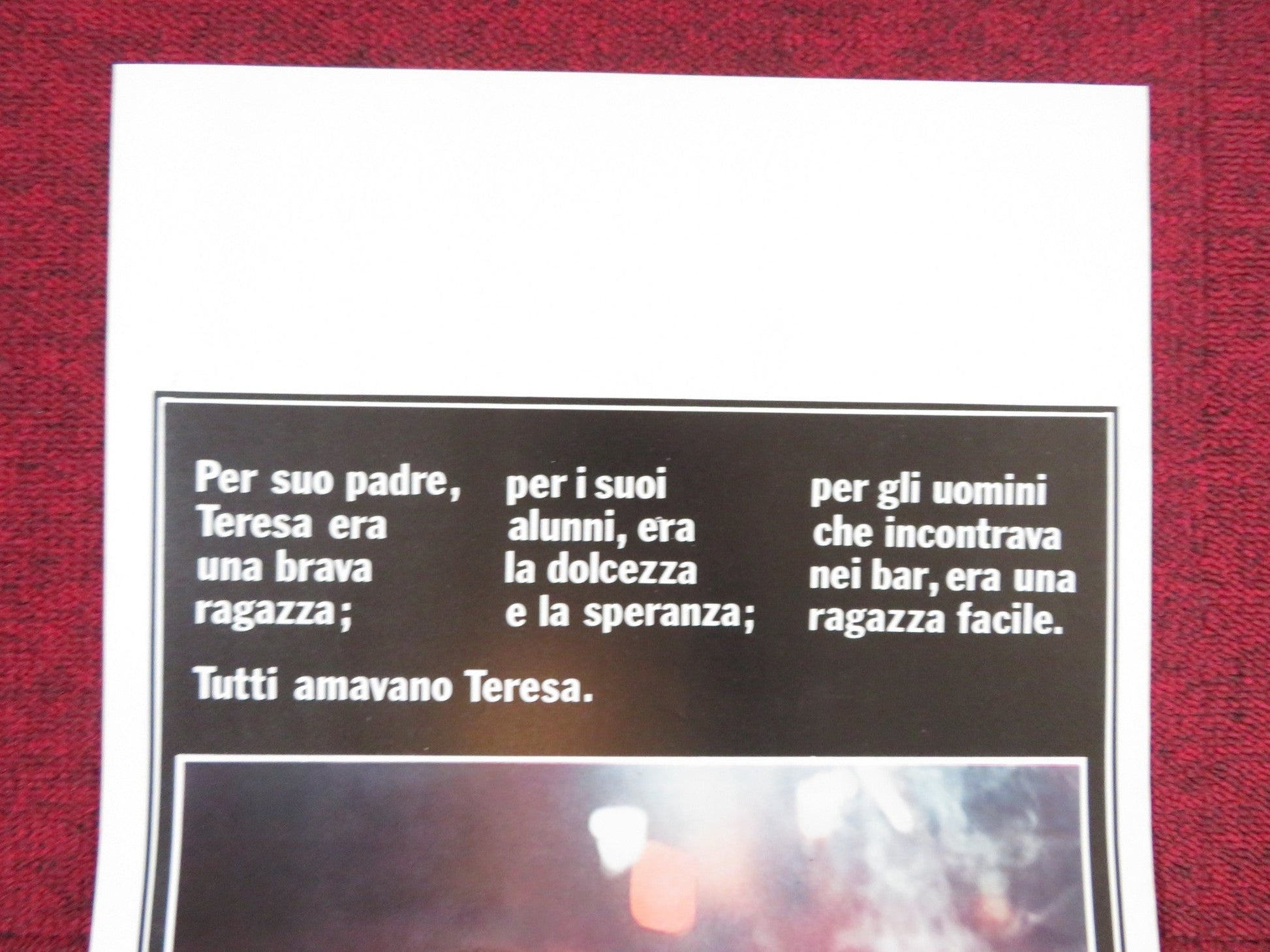 LOOKING FOR MR. GOODBAR ITALIAN LOCANDINA POSTER DIANE KEATON TUESDAY WELD 1978 Rendezvous Cinema Movie posters