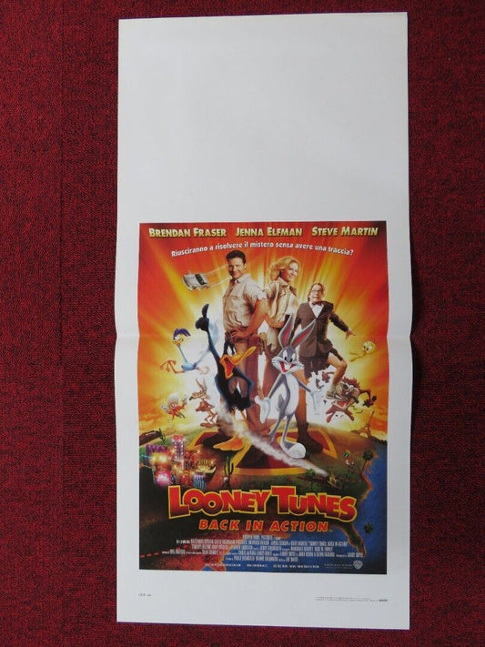 LOONEY TUNES BACK IN ACTION ITALIAN LOCANDINA (27.5"x13") POSTER B FRASER 2003 - Rendezvous Cinema