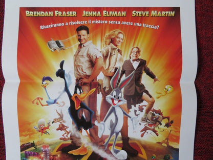 LOONEY TUNES BACK IN ACTION ITALIAN LOCANDINA (27.5"x13") POSTER B FRASER 2003 - Rendezvous Cinema