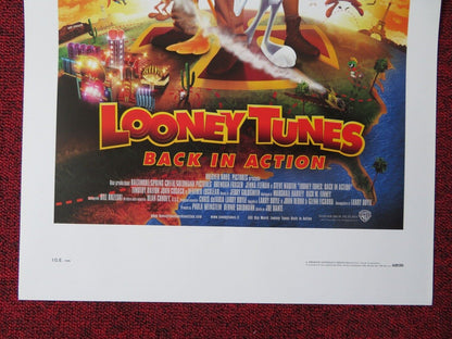 LOONEY TUNES BACK IN ACTION ITALIAN LOCANDINA (27.5"x13") POSTER B FRASER 2003 - Rendezvous Cinema